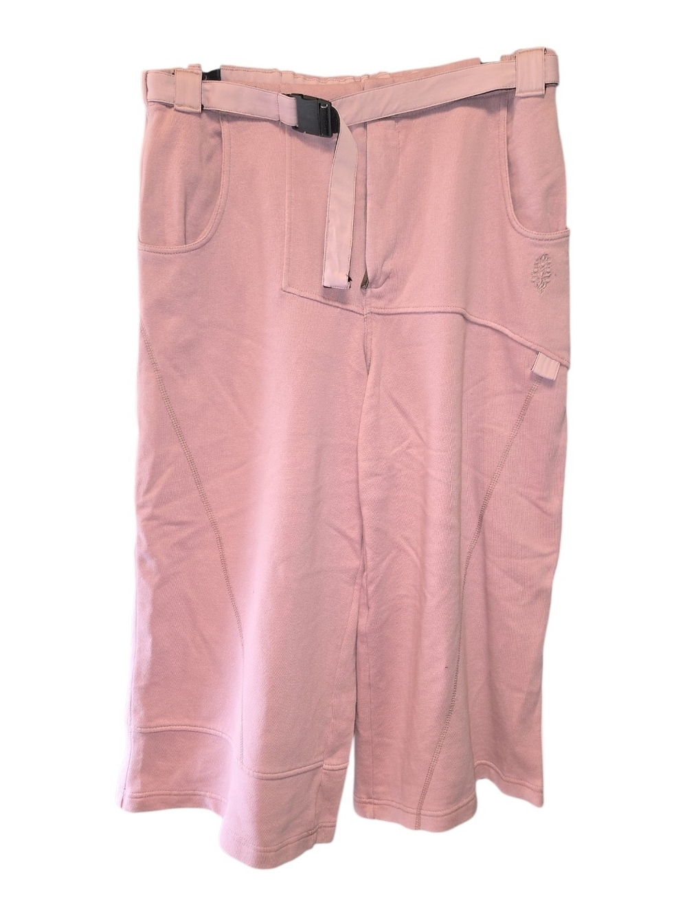 Fp Movement By Free PeoppleLight Lilac Knee-Length Pants with Built-In Belt